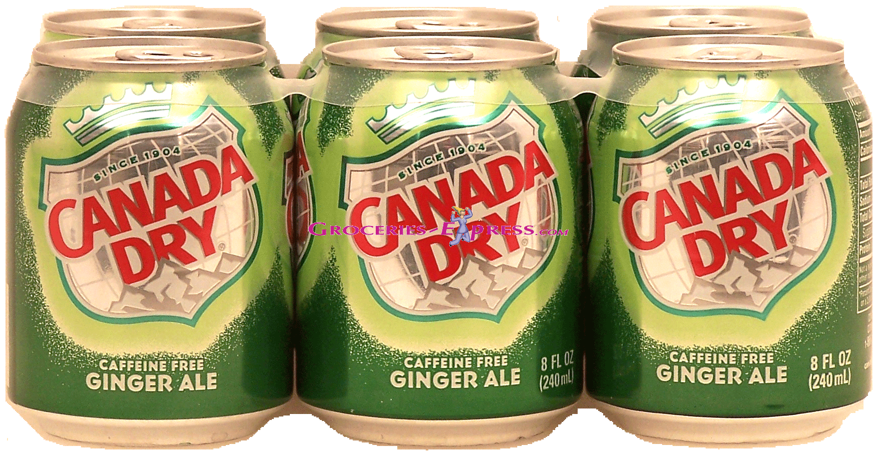 Canada Dry&nbsp;Ginger Ale&nbsp;Caffeine Free Full-Size Picture